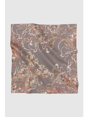 Buttonscarves Velmora Vual Kare Eşarp - Brush