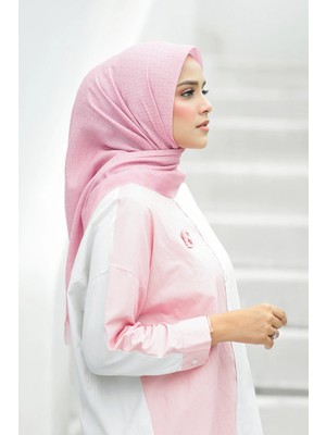 Buttonscarves Tapis Saten Şal - Bubble Gum