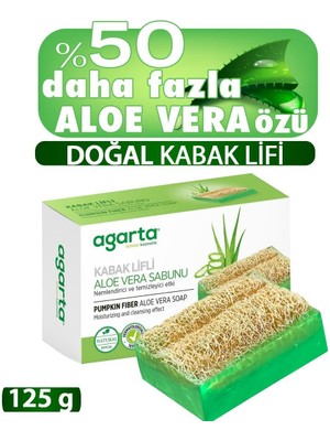 Indispensablely Kabak Lifli Aloe Vera Sabunu 125 gr