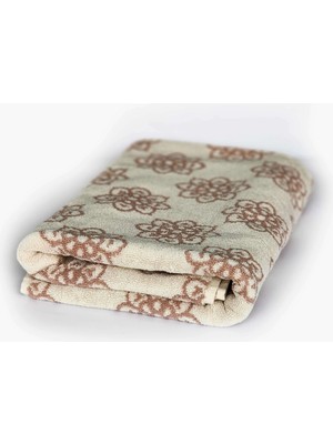 Alesta Home Pamuklu Somon Rengi Banyo Havlusu 100X150 cm HVL061