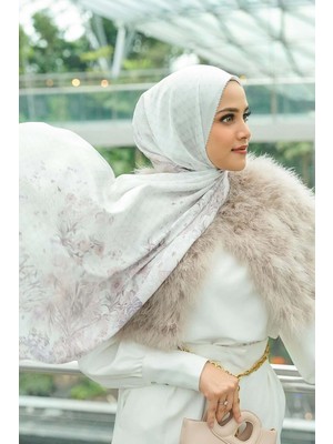 Buttonscarves Singapore Saten Şal - Merlion