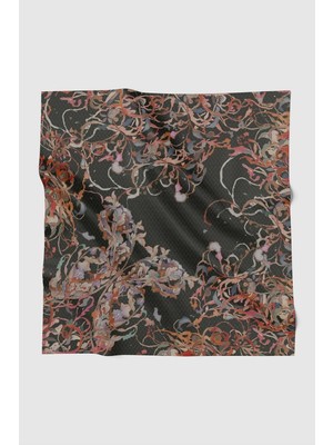Buttonscarves Velmora Vual Kare Eşarp - Marker