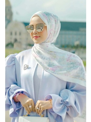 Buttonscarves Parisian Saten Şal - Perle