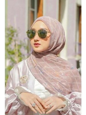 Buttonscarves Autograph Piliseli Şal - Lavande