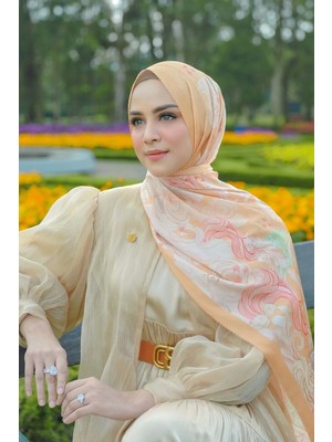 Buttonscarves Friendship Saten Şal - Elma Jack