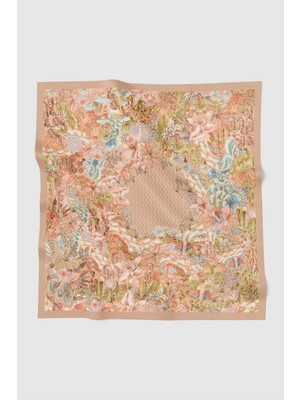 Buttonscarves Forestis Vual Kare Eşarp - Mocha