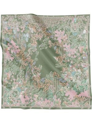 Buttonscarves Palace Vual Kare Eşarp - Jardin