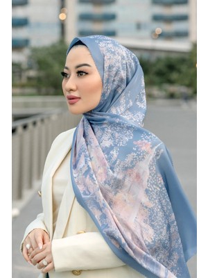 Buttonscarves New York 3 Saten Şal - Guggenheim