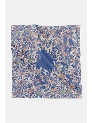 Buttonscarves Royale Grandeur Vual Eşarp - Azure