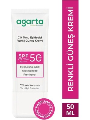Indispensablely Doğal Güneş Kremi Cilt Tonu Eşitleyici Renkli 50 Spf 50 ml