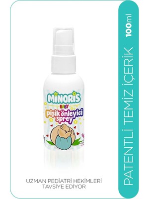 Indispensablely Baby Organik Pişik Önleyici Sprey 100ML