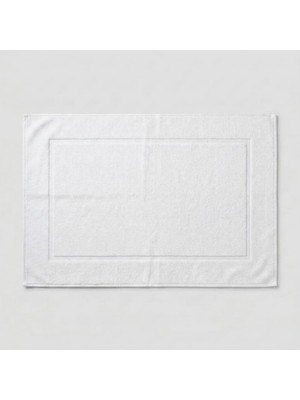 Alesta Home Pamuklu Beyaz Banyo Paspası 60X100 cm HVL080