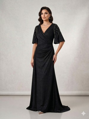 Centilmen Lacrima Yarım Kol Parlak Kumaş Abiye 8200 B.b