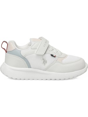 U.s. Polo Assn. Posse Jr 6fx Beyaz Kız Çocuk Sneaker