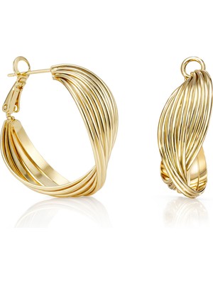 Mute Jewelry Trend Halka Küpe