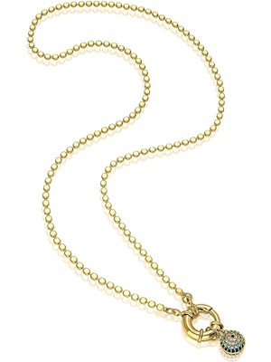 Mute Jewelry Trend Göz Tasarım Detaylı Kolye