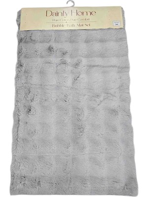 Dainty Home 2'li Bubble Paspas Takımı ( 60X100 cm + 40X60 cm )