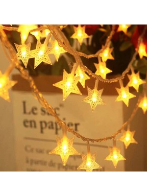 Lowell Home Ieg Gün Işık 5mt Fişli Yıldız Dekor Lamba (4887) LWLRSHM-324FTY4