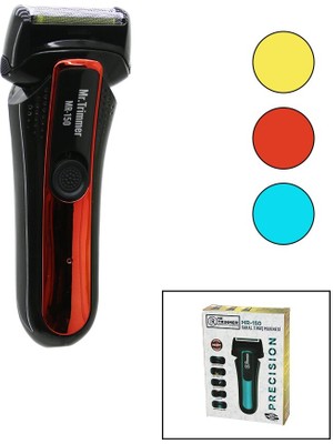 Precısıon 2in1 Günlük Sıfır Sakal - Çizim Başlık Sakal Traş Makinesi USB Şarjlı Yedek Ba�