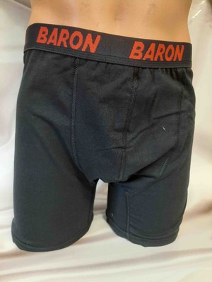 Shine Elagance Lacivert %100PAMUK Düz Renk Rahat Kullanışlı Erkek Boxer