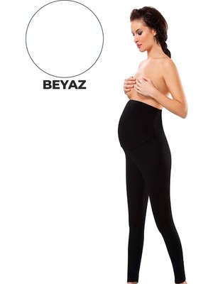 Sb Shopping Beyaz Hamile ( Lohusa ) Penye Tayt