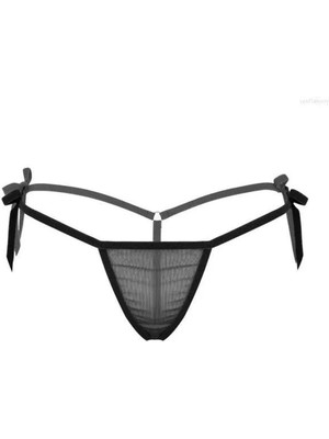 Sb Shopping Yandan Bağlamalı Tül String