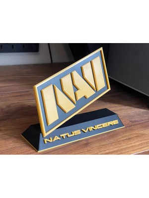 North Edge 3D 🟡 Natus Vıncere (Navi) Masaüstü Logo