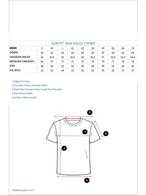 Kiğılı Bisiklet Yaka Slim Fit Tişört