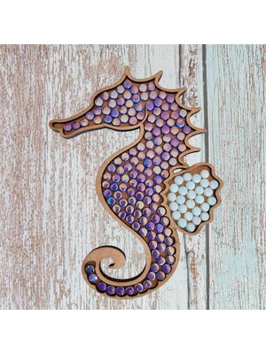 Cam Mozaik Sanat Seti Kendin Yap Dıy Mozaik Denizatı Çerçeve Tablo Çocuk Etkinlik Hobi ve Sanat Seti