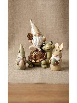 Kaplumbağa Gnome  Şans Cüceleri  3  ' Liü Takım