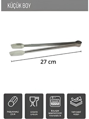 Go İthalat Metal Küçük Boy Izgara Maşası (784)