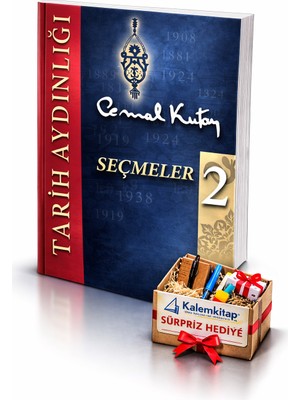 İklim Yayınları Iklim Yayınları Cemal Kutay Tarih Aydınlığı Seçmeler 2 Kitabı | Osmanlı ve Türk Tarihi Araştırma Kitabı + Kalemkitap Sürpriz Hediye