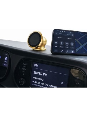 Metal Telefon Tutucu Torpidoya Yapışan Mıknatıslı (5477) NFSM-RSGO3456