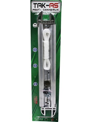 Go İthalat Mermere Montajlı Katlanır Çamaşır Askısı (5491)