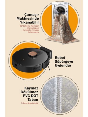 Charmbi Kış Temalı Halı Kaymaz Taban Kadife Dokulu Makinede Yıkanabilir Genç Odası Halısı Yolluk