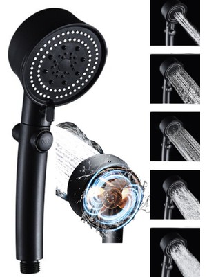 Go İthalat Duş Başlığı Pervaneli Serinletici Tasarım 5 Modlu (5491)