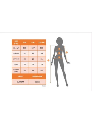 Civetta Kadın Uzun Kollu Uakadabağcıklı Beli Lastikli Desenli Uzun Süprem Elbise