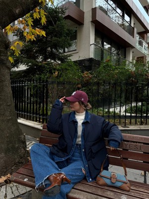 Hsc Bilişim Jeans Detaylı Cıtcıtlı Ceket - Lacivert -