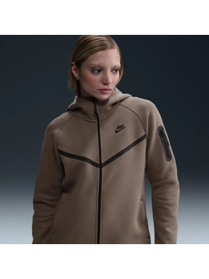 Nike Tech Fleece Windrunner Full-Zip Hoodie Kadın Sweatshirt-Sportxstore