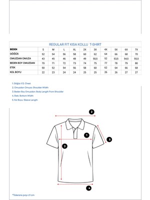 Kiğılı Polo Yaka Regular Fit Pamuklu Tişört