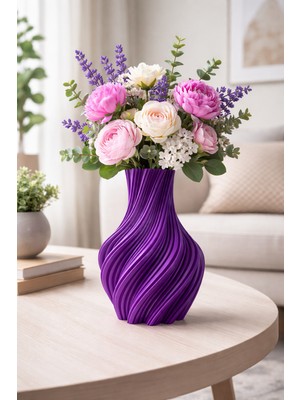 Abenova Modern Burgu Dekoratif Vazo