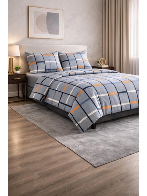 Uyku Life Uykulife Urban Line Desen Modern Tek Kişilik Nevresim Takımı