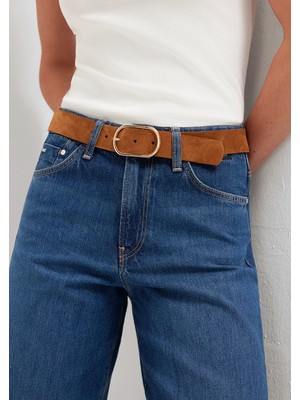 Mavi Kahverengi Deri Kemer 1913840-71418