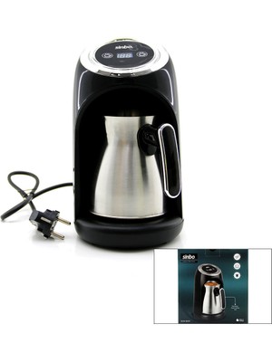 E-Bulurum Elektrikli Türk Kahvesi Makinesi 4 Fincan Sesli Uyarı - Taşma Önleyici Sistem SCM-9031 (5067)