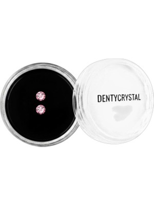Generic Dentycrystal Diş Pırlantası Pembe Çift (Avusturya Kristallerinden Oluşturulmuş Classic Set )