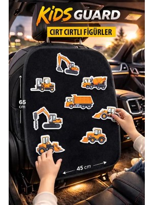 Kurra Store Honda Nsx Coupe (Na) 3.2 24V Vtec (280 Hp) 1997 Uyumlu Kids Guard Araba Koltuk Arkası Çocuk Eğlence ve Seyahat Aktivite Seti