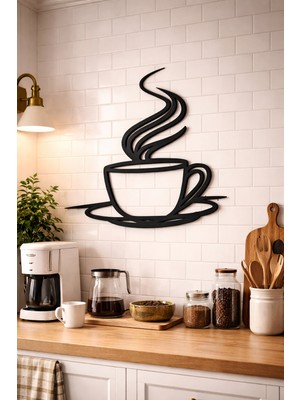 Abenova Modern Mutfak & Kahve Köşesi Duvar Süsü