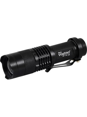 Nemere Mini Projektör El Feneri Şarj Edilebilir Yüksek Güçlü Cree LED El Feneri