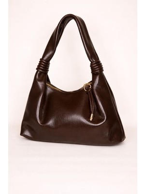 Egem Atelier Şık Deri Omuz Çantası