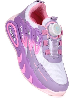 Kiko Kids Gary Hafif Taban Bağcık Mekanizmalı Kız Çocuk Spor Ayakkabı